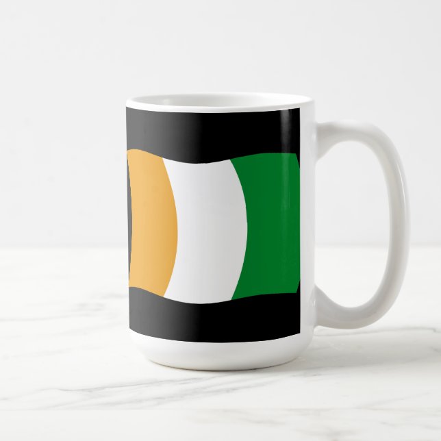 Cote d'lvoire (Ivory Coast) Flag Mug (Right)