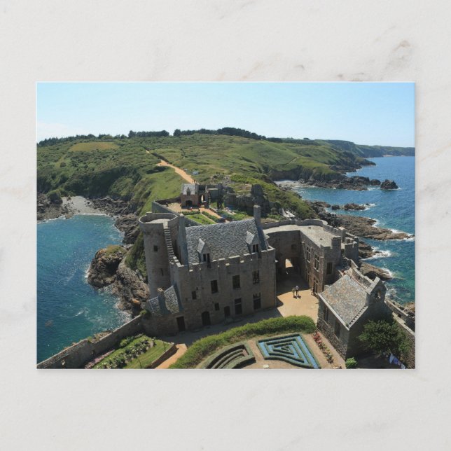 Cote Emeraude Fort La Latte Postcard (Front)