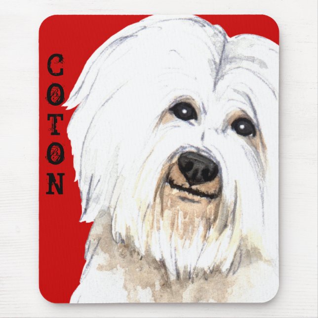 Coton Colour Block Mouse Pad (Front)