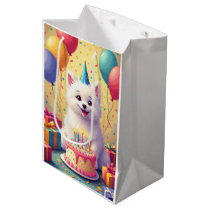 Coton de Tulear Birthday Celebration Medium Gift Bag