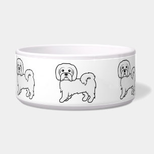 Coton De Tulear Cute Cartoon Dog Illustration