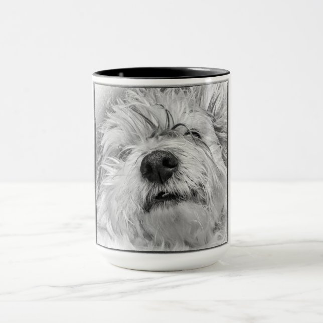 Coton de Tulear dog Mug (Center)