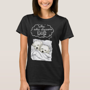 Coton De Tulear Dog Nightgown Pajama T-Shirt