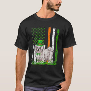 Coton De Tulear Dog St Patricks Day Dog Irish Gift T-Shirt