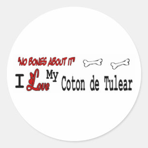 Coton De Tulear (I Love) Sticker