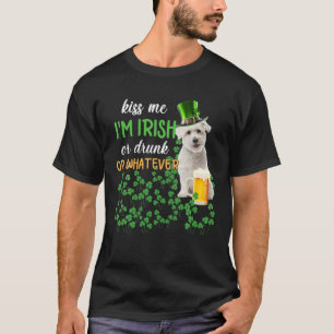 Coton De Tulear Kiss Me I'm Irish Or Drunk Or What T-Shirt