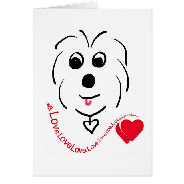 Coton de Tulear Love (Front)