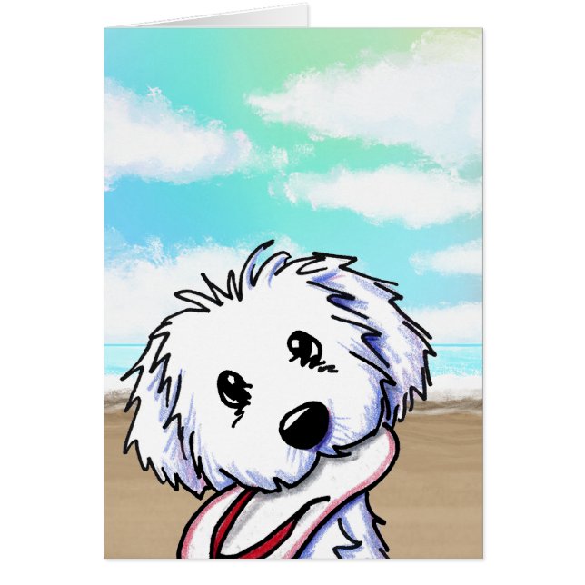 Coton de Tulear Note Card (Front)