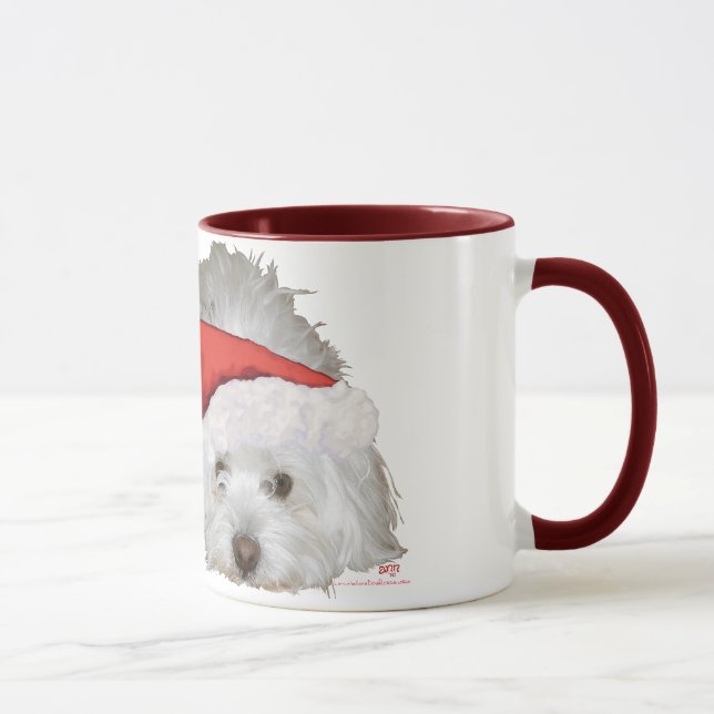 Coton de Tulear - Waiting Mug (Right)