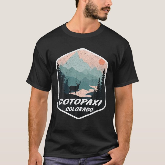 Cotopaxi Colorado CO Mountains Hike Hiking Souveni T-Shirt (Front)