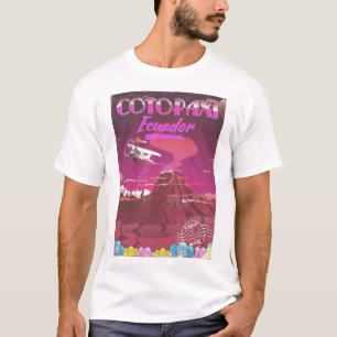 Cotopaxi ,Ecuador AIR MAIL travel poster T-Shirt