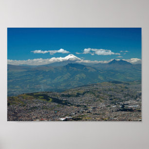 Cotopaxi & Quito Poster