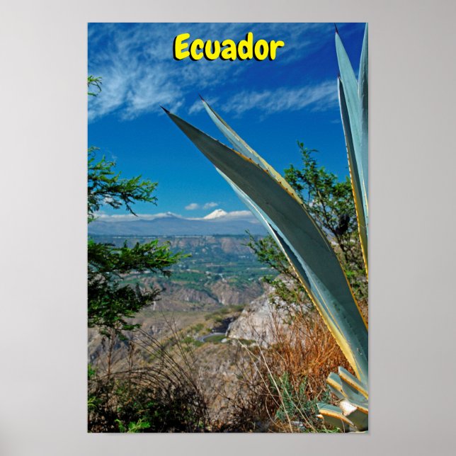 Cotopaxi volcano, Ecuador Poster (Front)