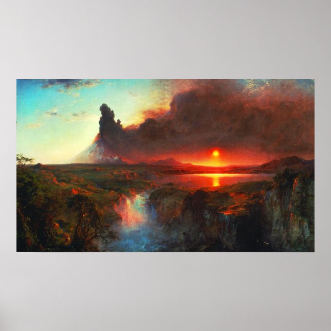 Cotopaxi Volcano Poster (Front)