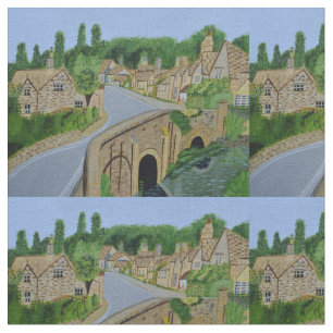 Cotswold England cotton fabric