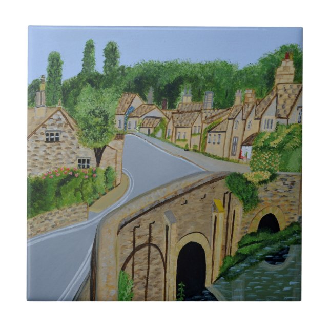 Cotswolds England Ceramic Tile (Front)