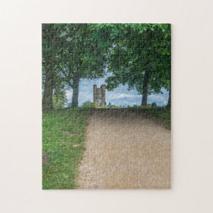 Cotswolds path to Broadway Tower puzzle