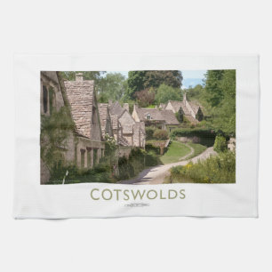 Cotswolds Railway Poster Tea Towel