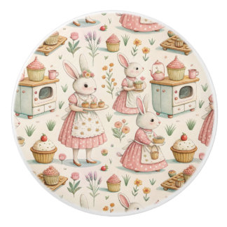 Cottagcore Ceramic Pull Knob 