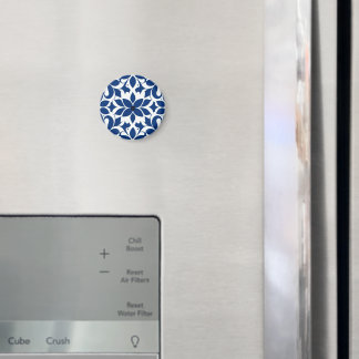 Cottage Blue Coasters Magnet