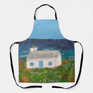 Cottage by the sea apron