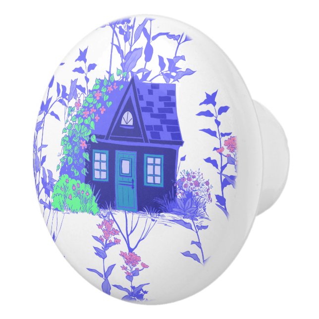 Cottage Ceramic Knob (Right)