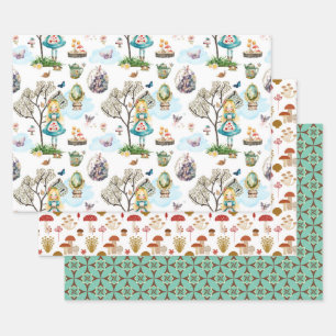 COTTAGE CORE ASSORTMENT WRAPPING PAPER SHEET