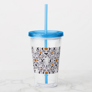 Cottage core Halloween Acrylic Tumbler