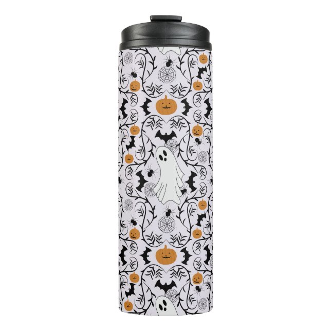 Cottage core Halloween Thermal Tumbler (Front)