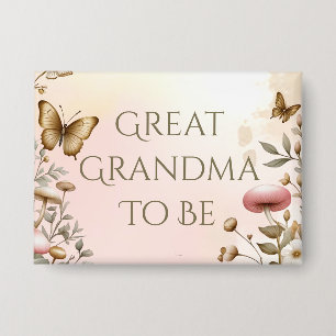 Cottage Core Mushrooms and Flowers   Great Grandma