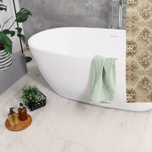 Cottage Floral Traditions Shower Curtain