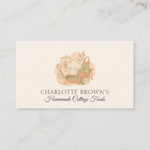 Cottage Food Home Bakery Business Card