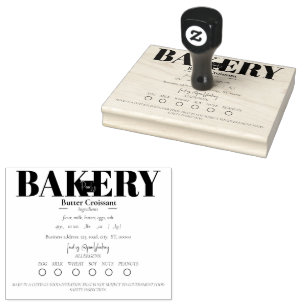 Cottage Food Law Rubber Stamp