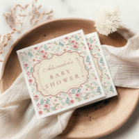 Cottage Garden Antique Baby Shower