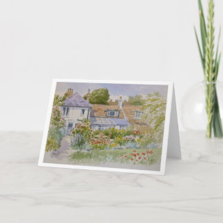 Cottage Garden Greeting Card