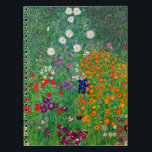 Cottage Garden Gustav Klimt Notebook<br><div class="desc">Cottage Garden Gustav Klimt</div>