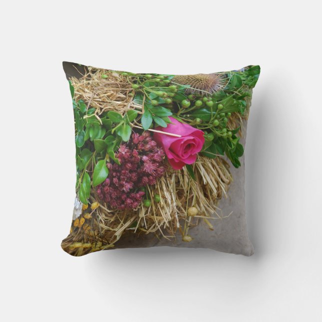 Cottage garden, Rosalinde Cushion (Front)