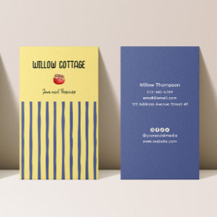 Cottage Homemade Jam and Preserves Business Card