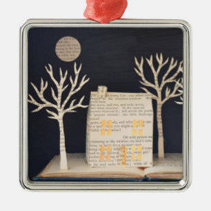 Cottage light box 2012 metal tree decoration
