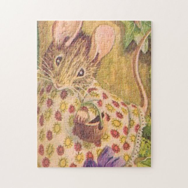 Cottage Mouse - Beatrix Potter Jigsaw Puzzle (Vertical)
