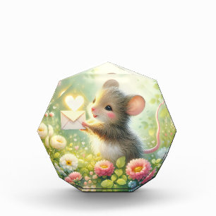 Cottage Mouse Love Letter Meadow Photo Block