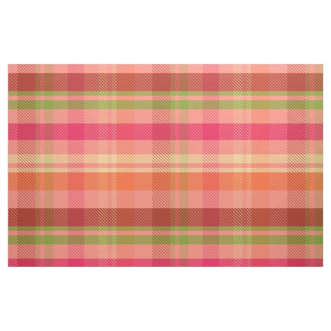Cottage Plaid MCM Fabric (Fat Quarter)