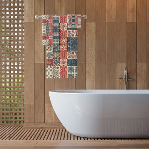 Cottage Quilt Bath Towel Set