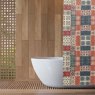 Cottage Quilt Shower Curtain