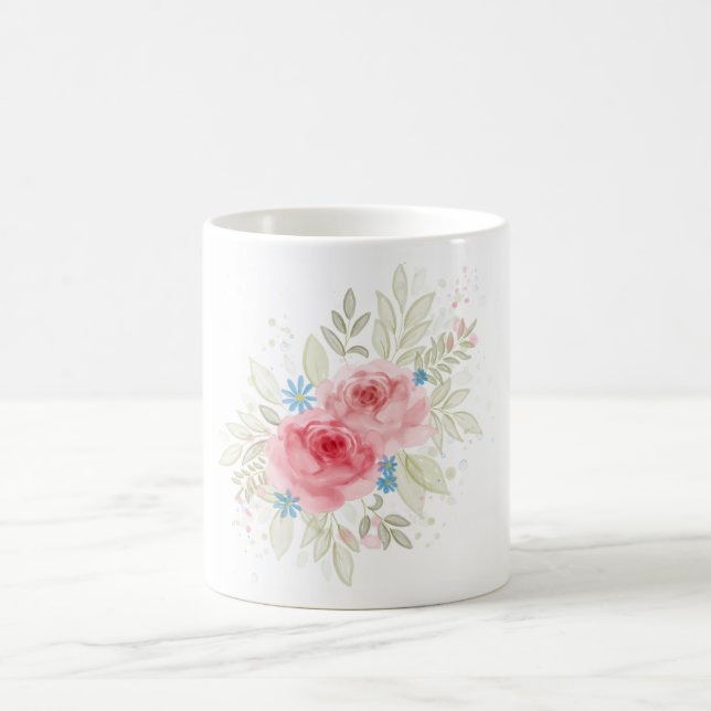 Cottage Rose Charming Mug (Center)