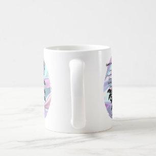 Cottage Rose on Pastel - Granny's Magic Coffee Mug