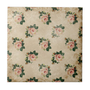 Cottage Rose Tile
