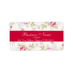 Cottage Roses Address Label