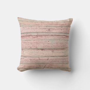 Cottage Rustic Home Rose Wood Grey Silver Cushion