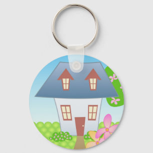 Cottage – Spring Key Ring